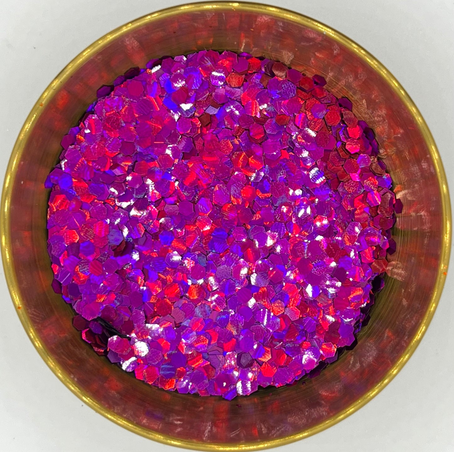 Purple Snowflakes Holographic Super Chunky Biodegradable Glitter