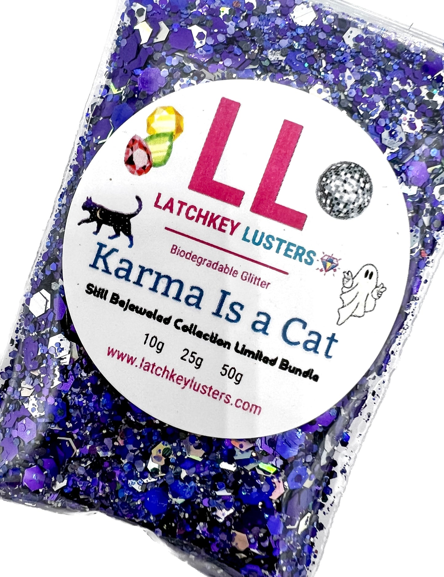 Karma Is a Cat Biodegradable Glitter Mix