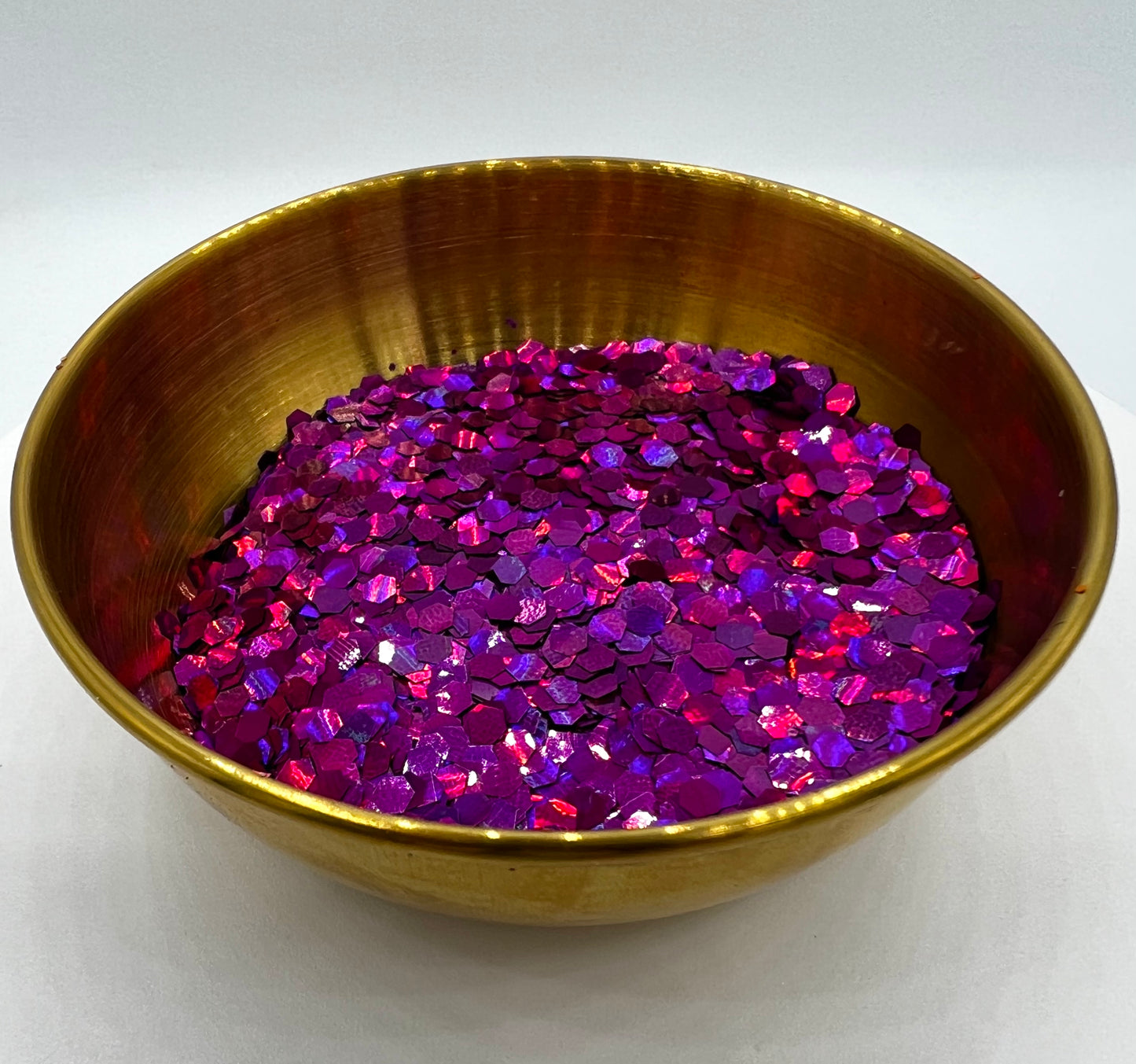 Purple Snowflakes Holographic Super Chunky Biodegradable Glitter