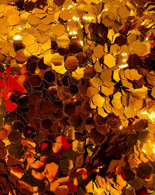 Great Pumpkin Super Chunky Copper Biodegradable Glitter