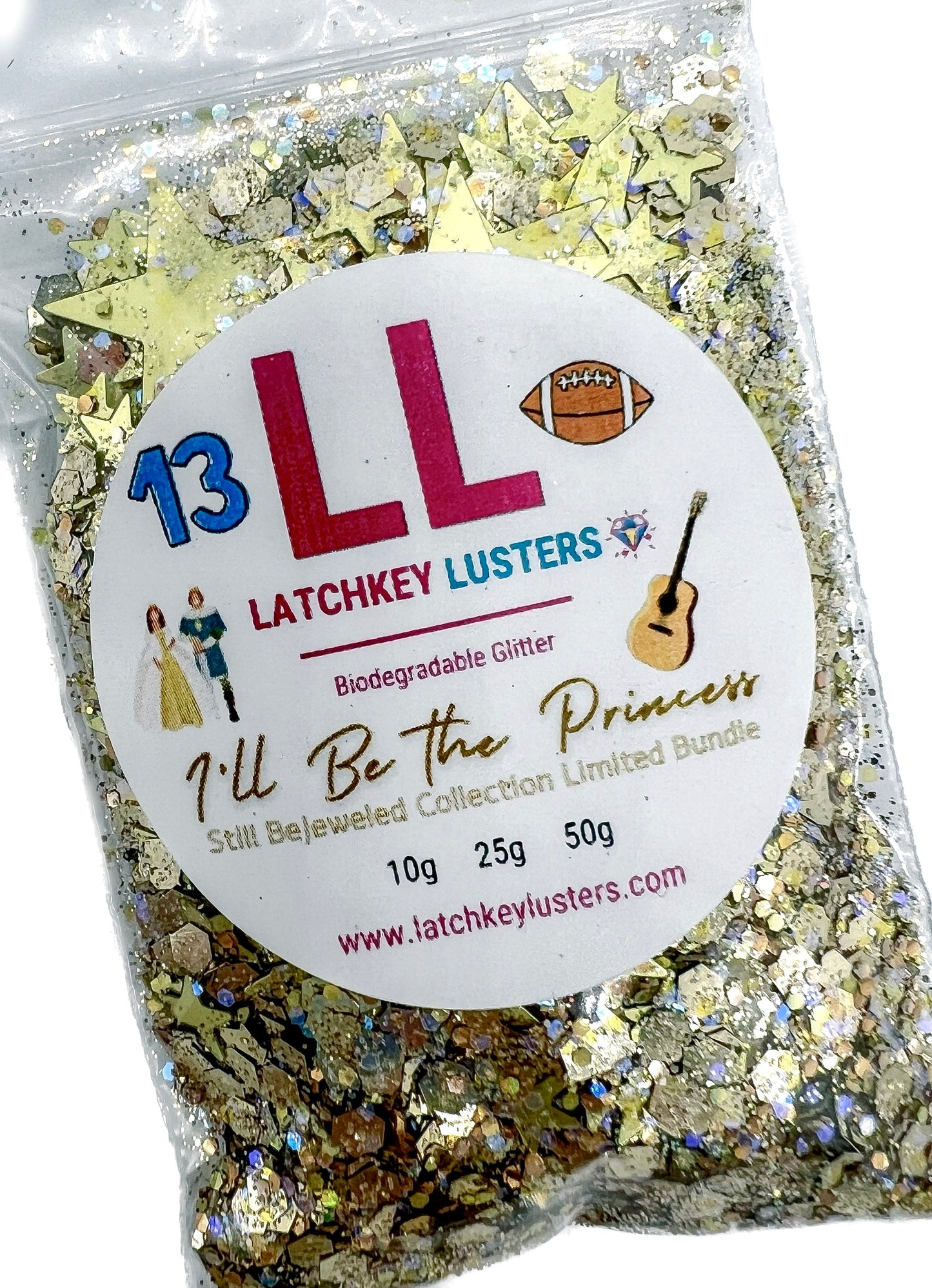 I'll Be the Princess Biodegradable Glitter Mix