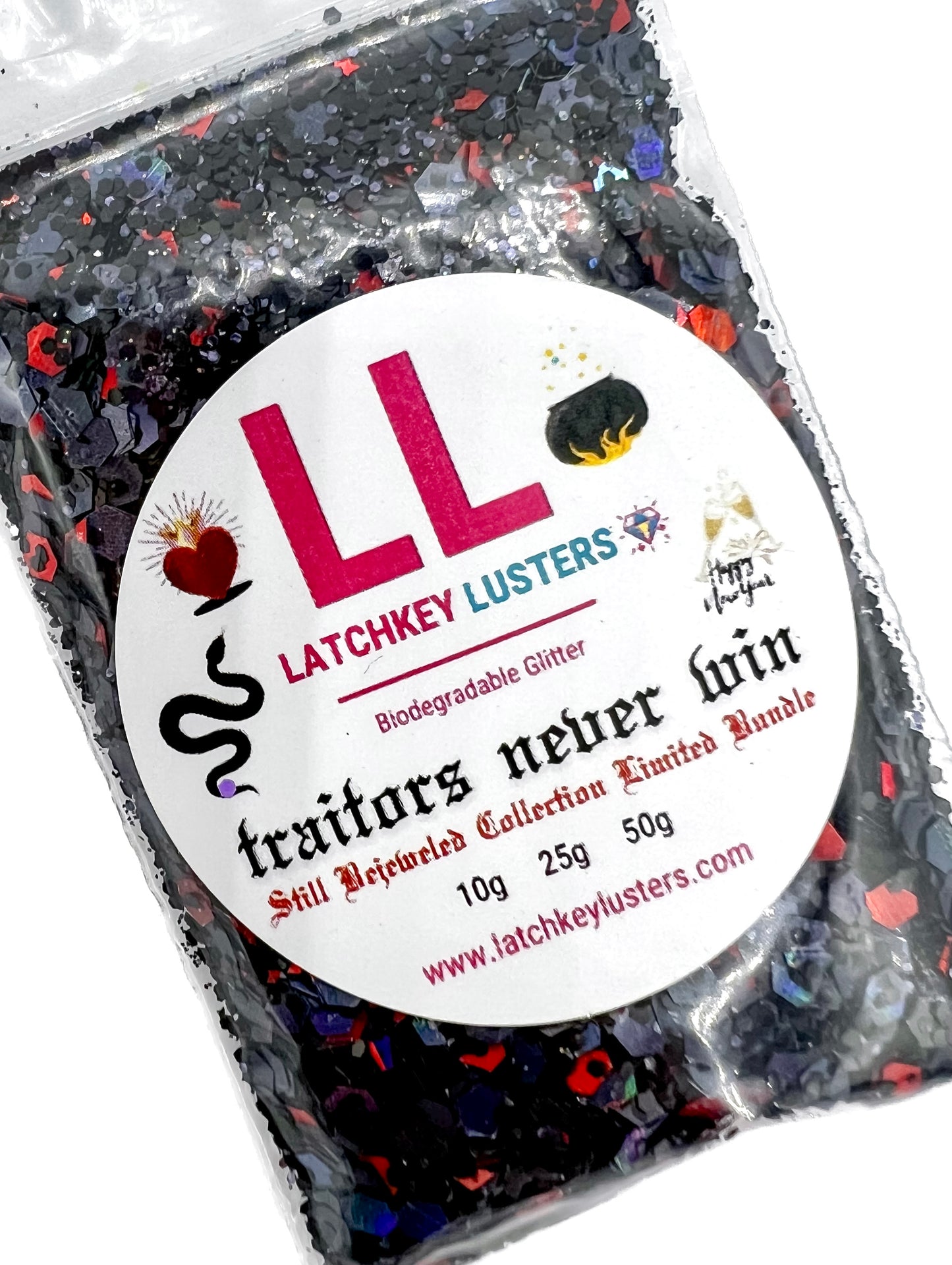 Traitors Never Win Biodegradable Glitter Mix