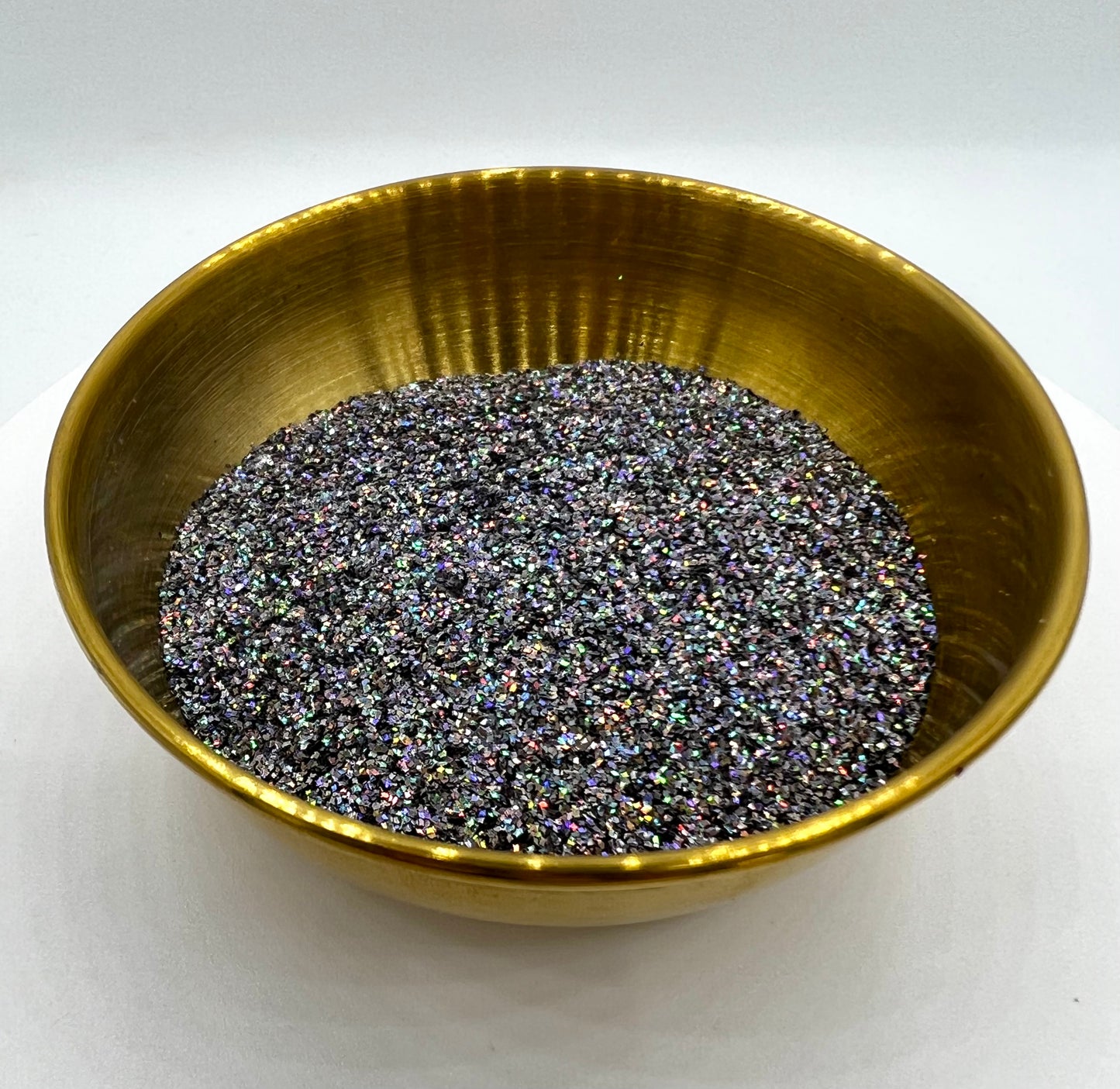 John McClane Hoographic Grey Chunky Biodegradable Glitter