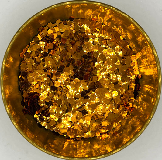 Great Pumpkin Super Chunky Copper Biodegradable Glitter