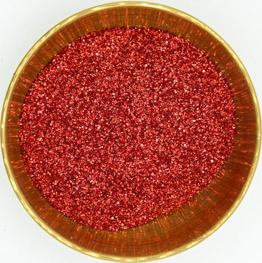 Safety Dance Chunky Red Biodegradable Glitter