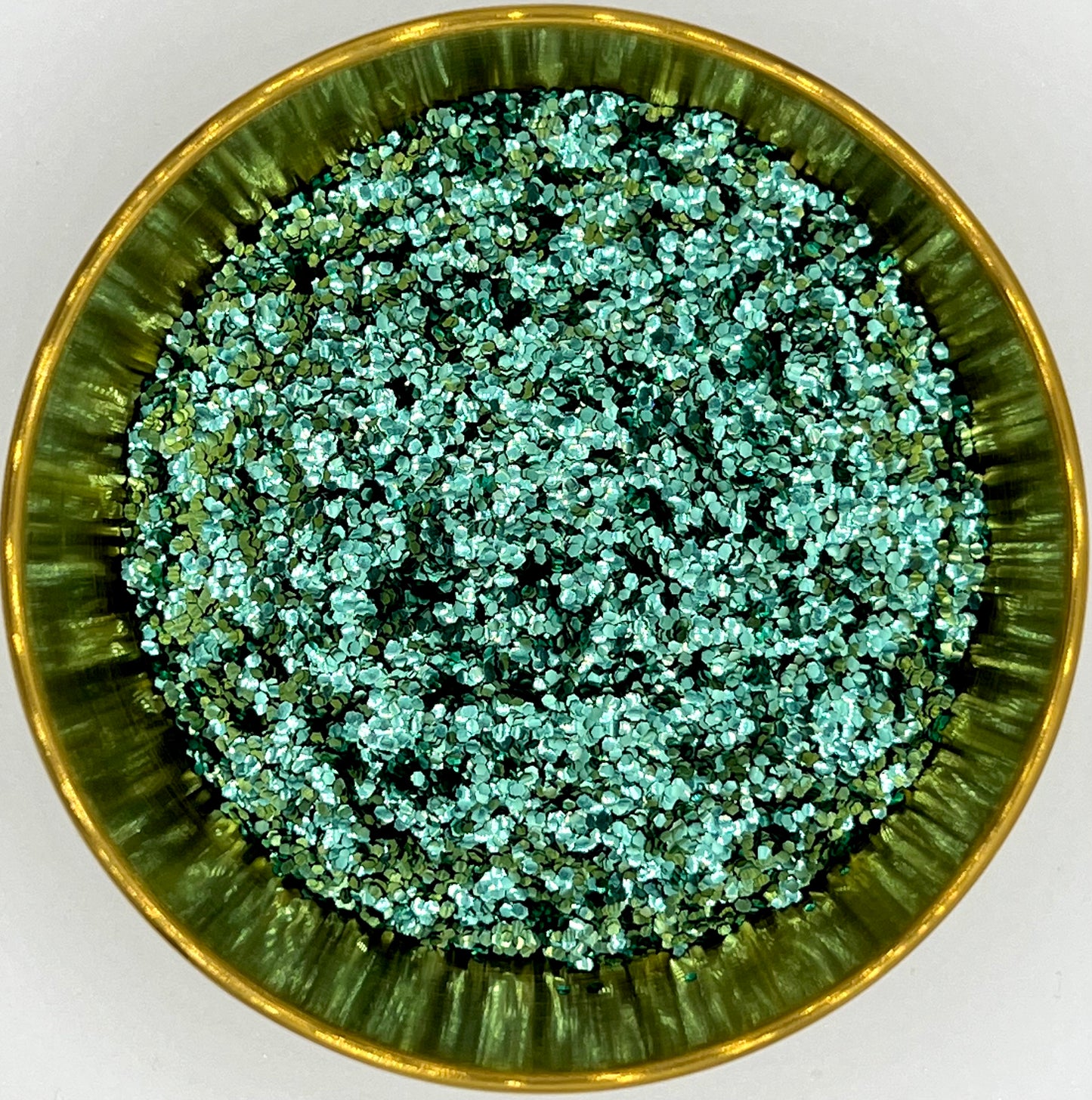 Green Shirt Extra Chunky Biodegradable Glitter