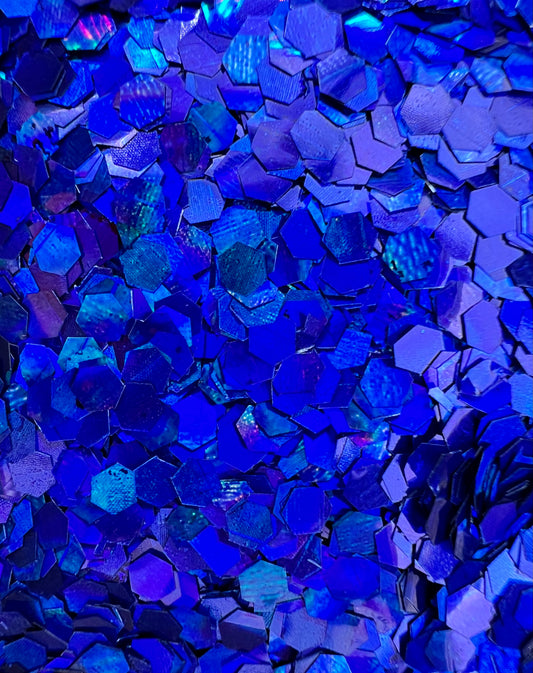 Serenity Now Super Chunky Holographic Biodegradable Glitter