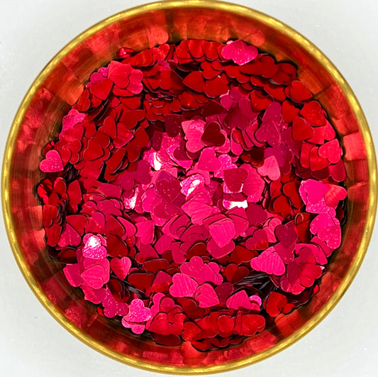 One More Try Red Metallic Biodegradable Glitter