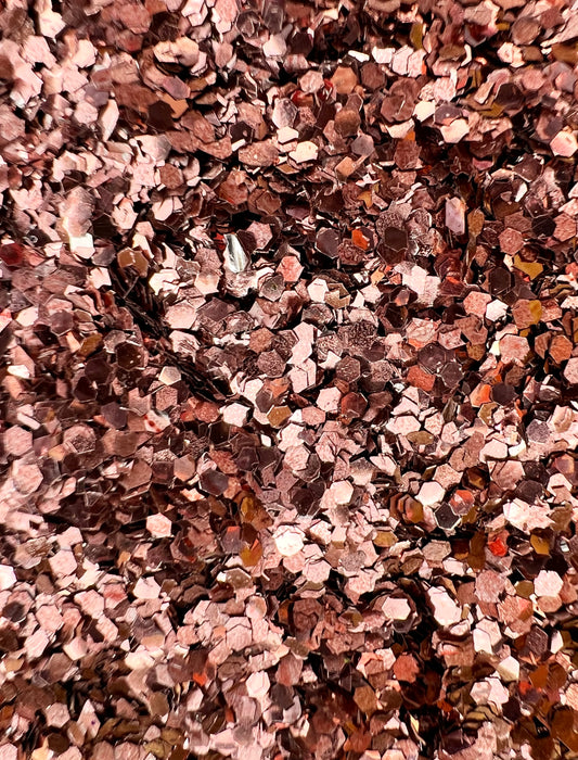 Fool’s Gold Extra Chunky Rose Gold Biodegradable Glitter