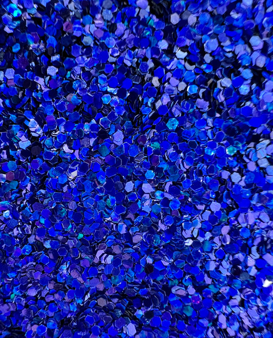 Morning Mist Blue Extra Chunky Holographic Biodegradable Glitter