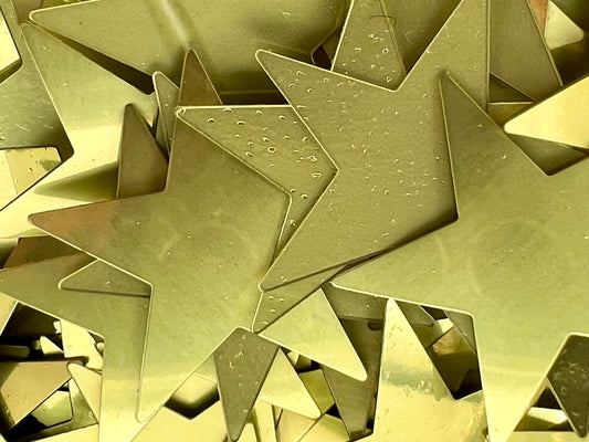 Waiting for a Star 3/4” Metallic Gold Biodegradable Glitter