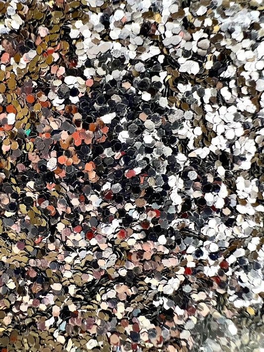 Elm Street Extra Chunky Black Biodegradable Glitter