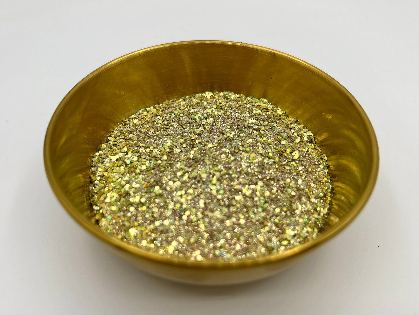 Who’s the Boss Gold Holographic Biodegradable Glitter Mix