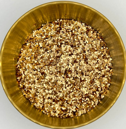 Solid Gold Dancing Chunky Biodegradable Glitter