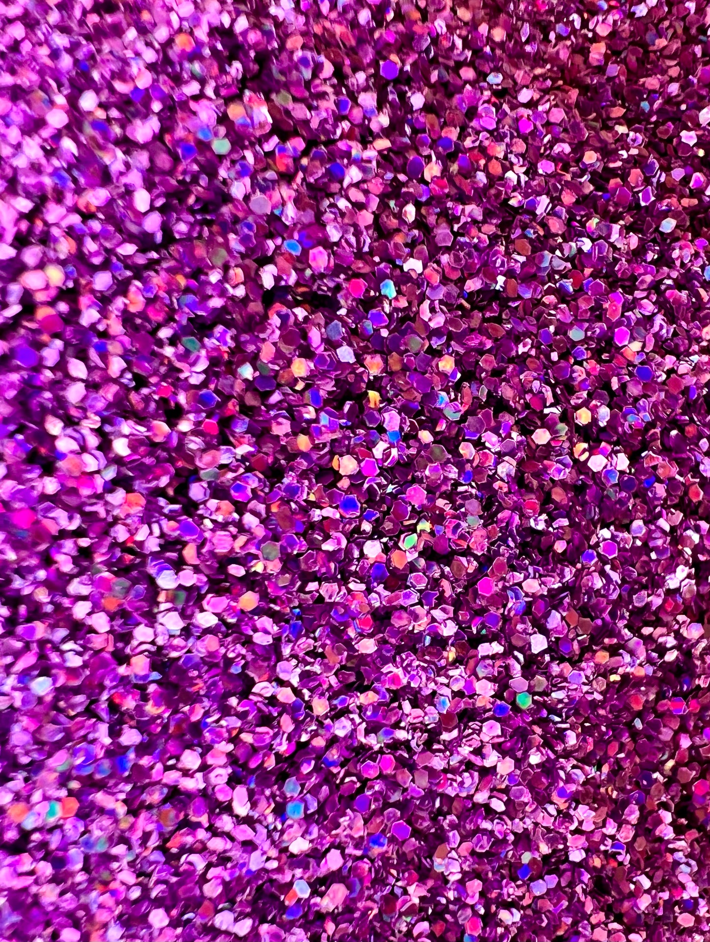 Kind of Wonderful Chunky Rose Pink Holographic Biodegradable Glitter