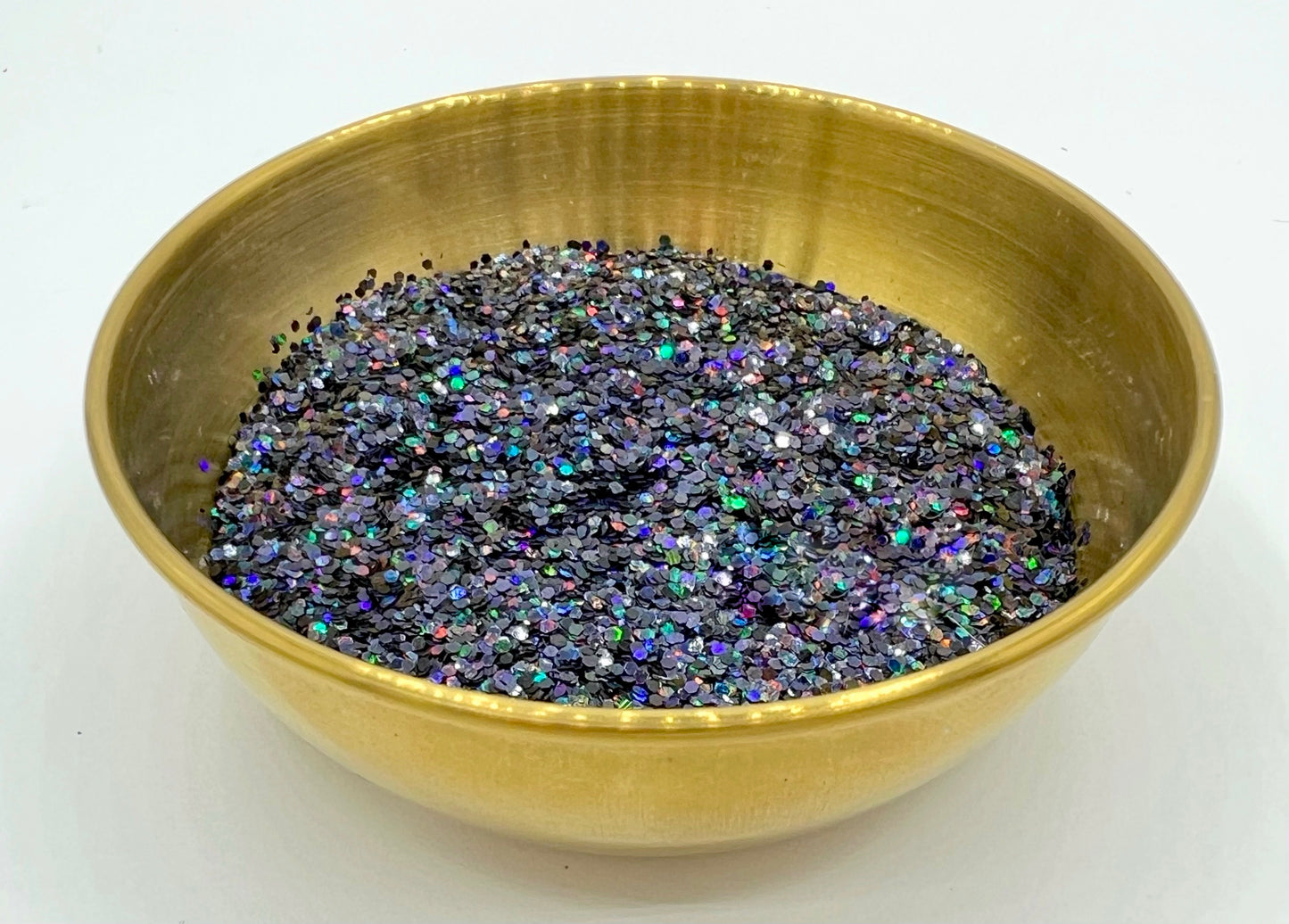 Terminator Extra Chunky Black Holographic Biodegradable Glitter
