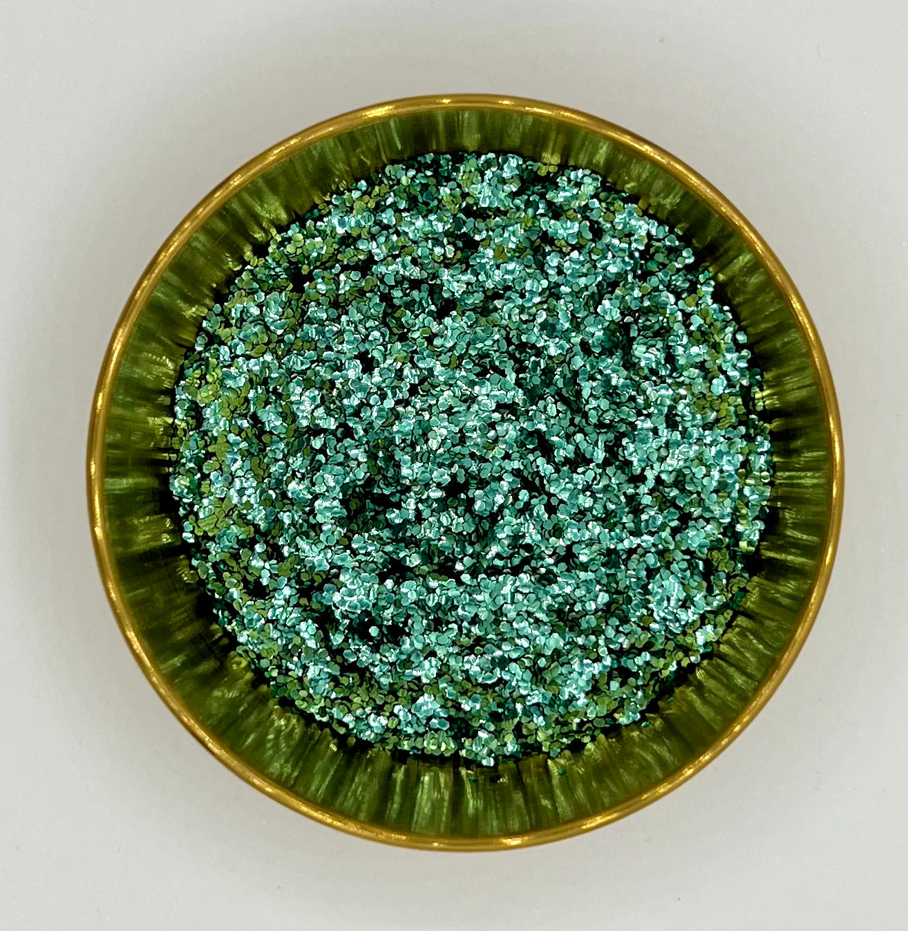 Green Shirt Extra Chunky Biodegradable Glitter