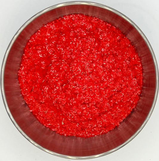 Red Corvette Chunky Translucent Biodegradable Glitter