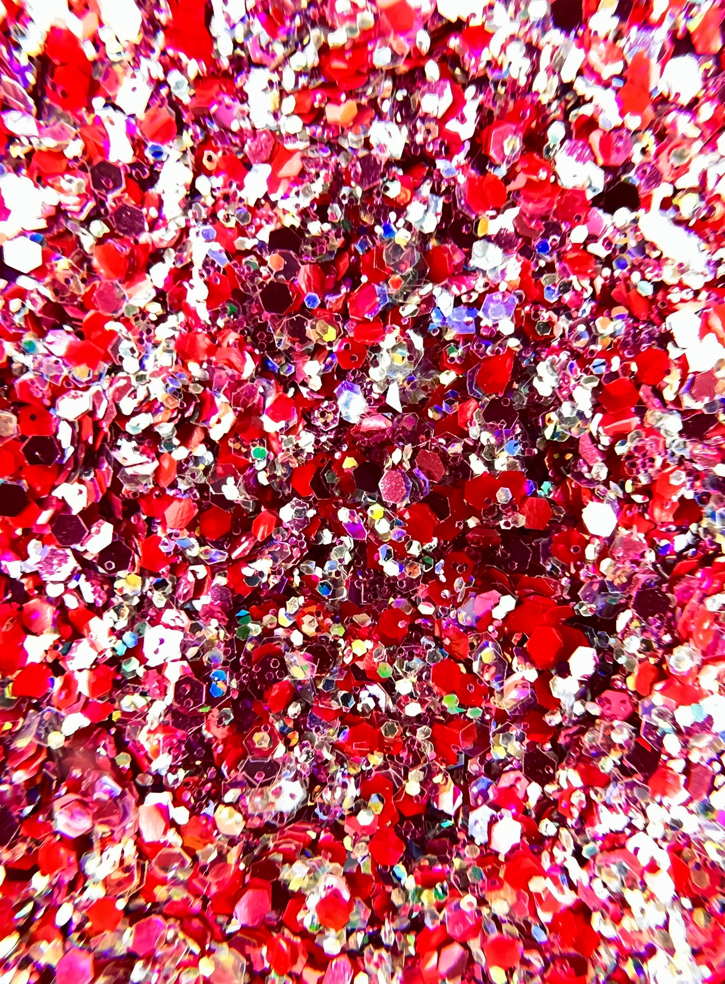 Lady in Red Biodegradable Glitter Mix