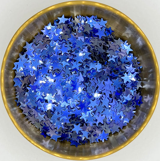 Highway Stars 1/4” Metallic Indigo Biodegradable Glitter