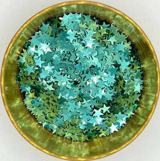 Starman 1/4” Metallic Green Biodegradable Glitter
