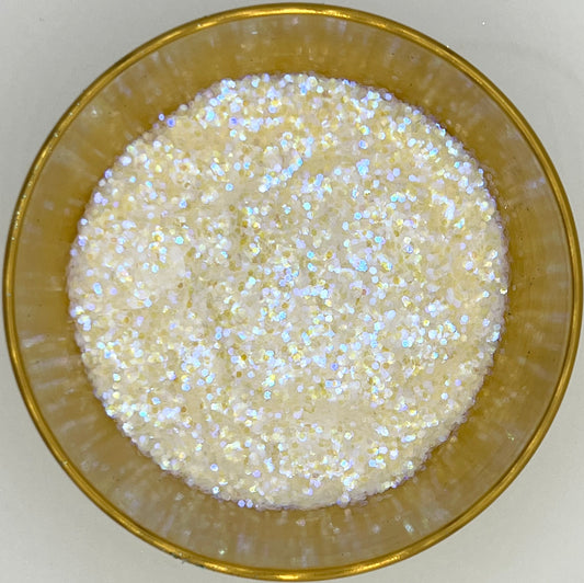 Marshmallow Crisp Extra Chunky Iridescent Biodegradable Glitter