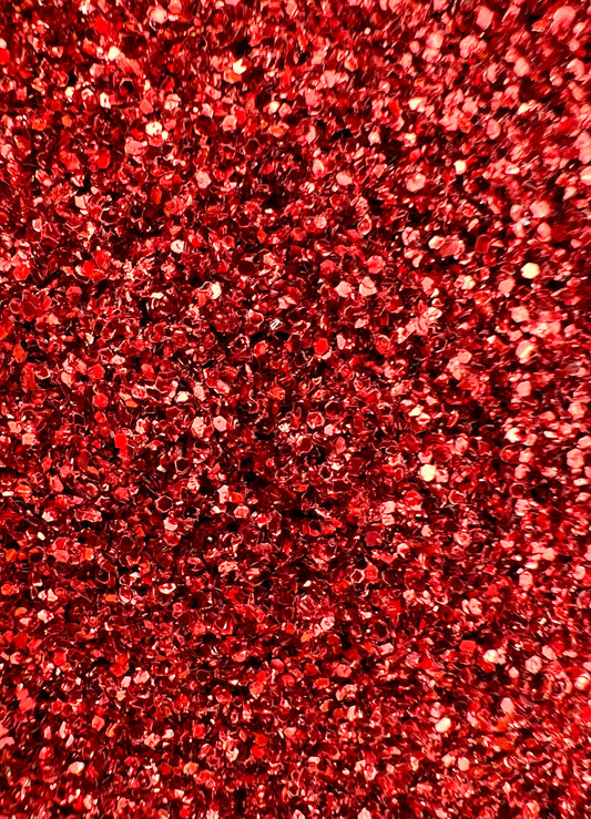 Safety Dance Chunky Red Biodegradable Glitter
