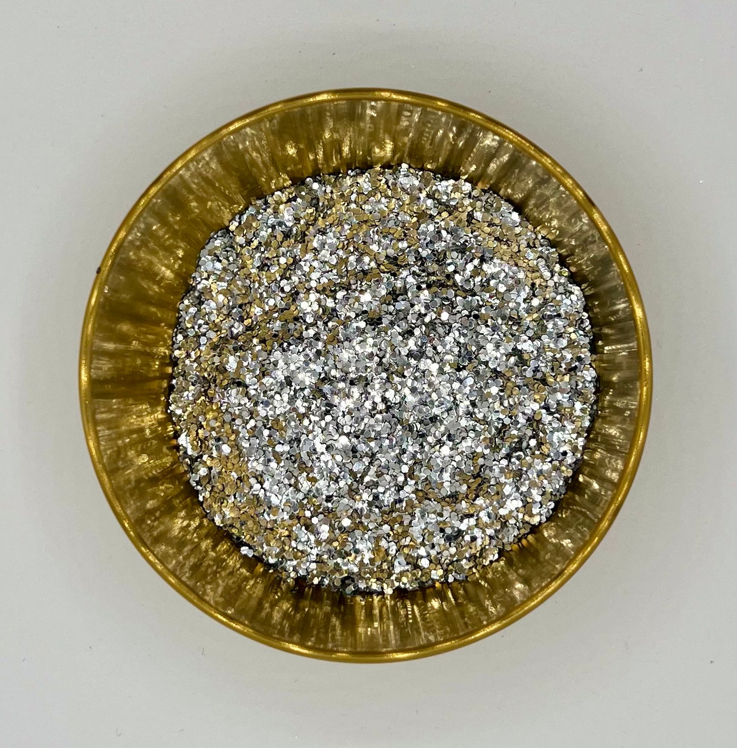 Silver Shadow Extra Chunky Biodegradable Glitter