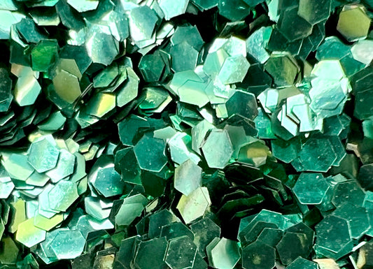 Green Shirt Extra Chunky Biodegradable Glitter
