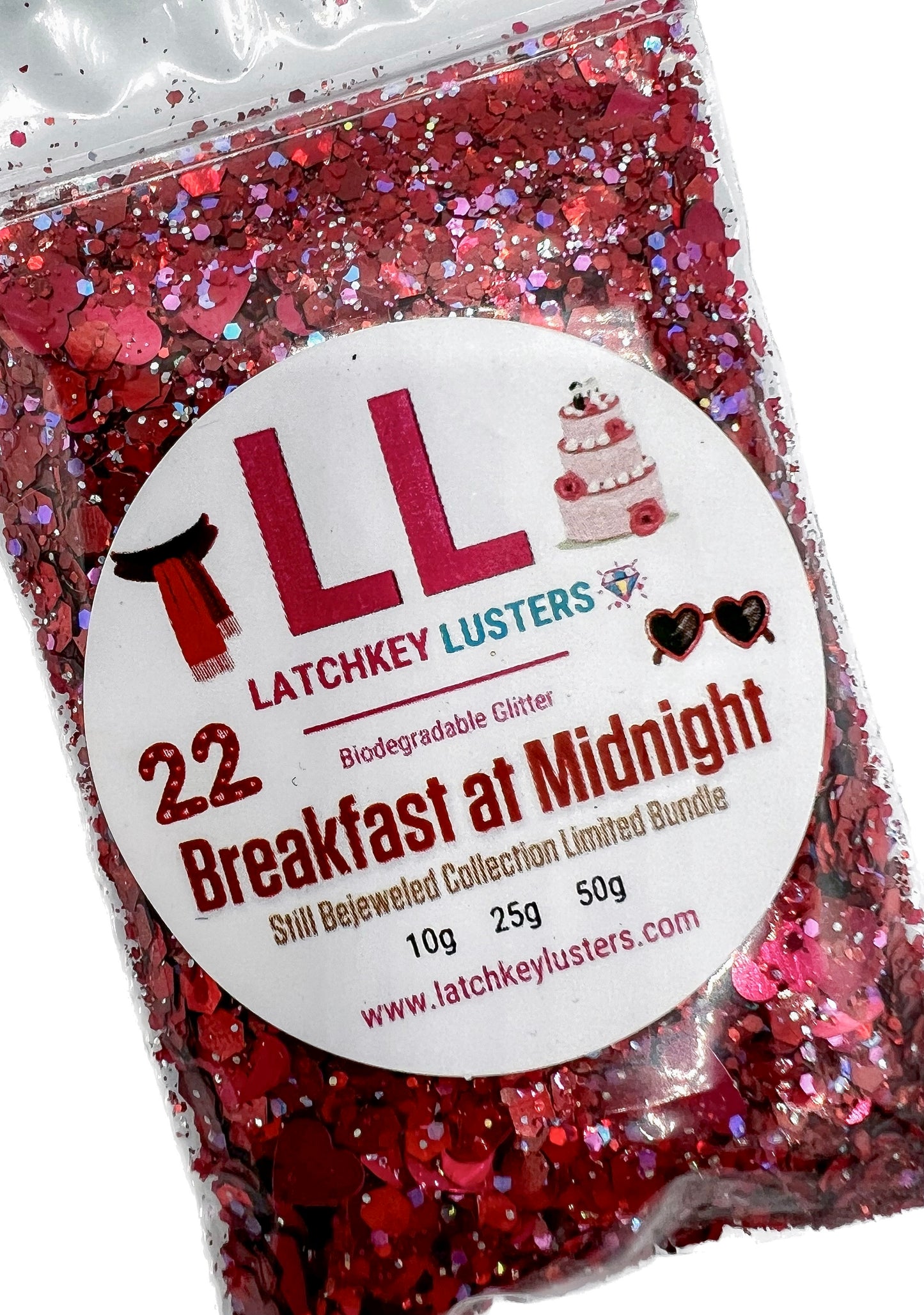 Breakfast at Midnight Biodegradable Glitter Mix