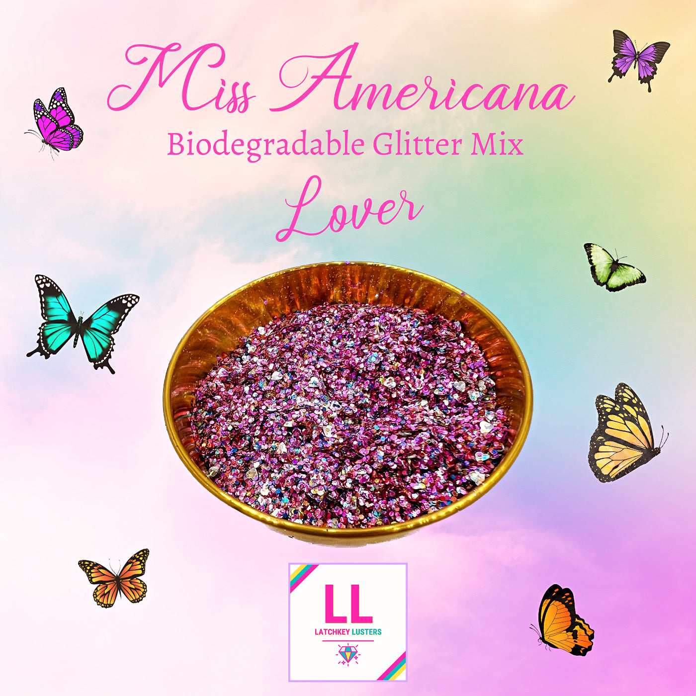 Miss Americana Biodegradable Glitter Mix