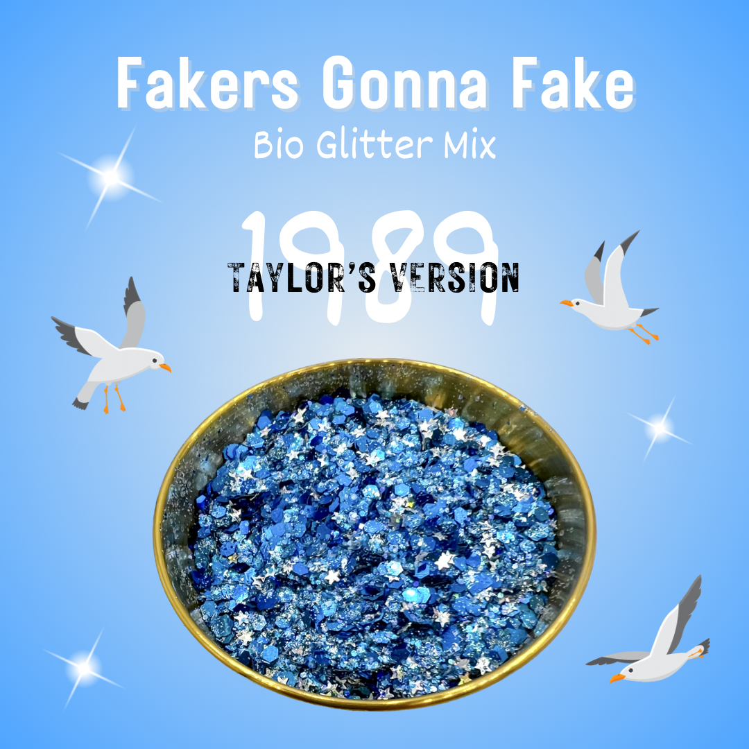 Fakers Gonna Fake Biodegradable Glitter Mix