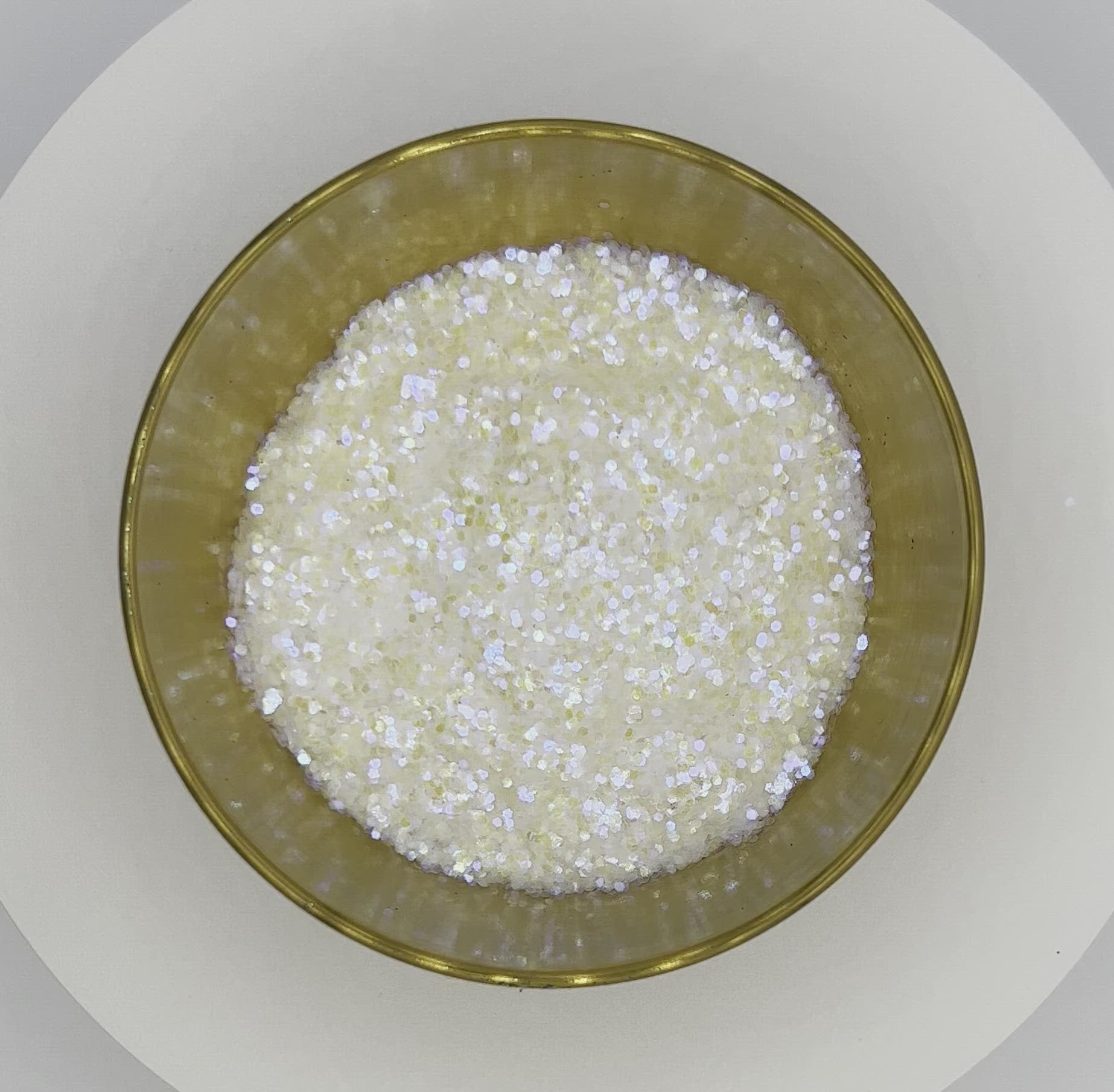 Marshmallow Crisp Extra Chunky Iridescent Biodegradable Glitter