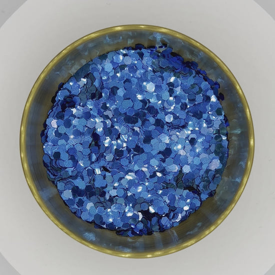 Blue Streak Super Chunky Biodegradable Glitter