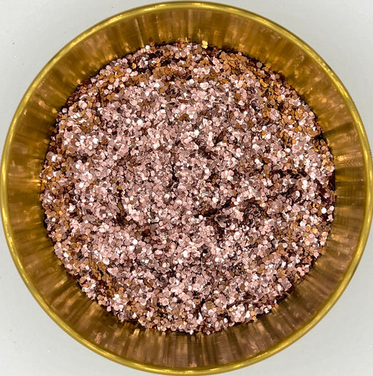 Fool’s Gold Extra Chunky Rose Gold Biodegradable Glitter