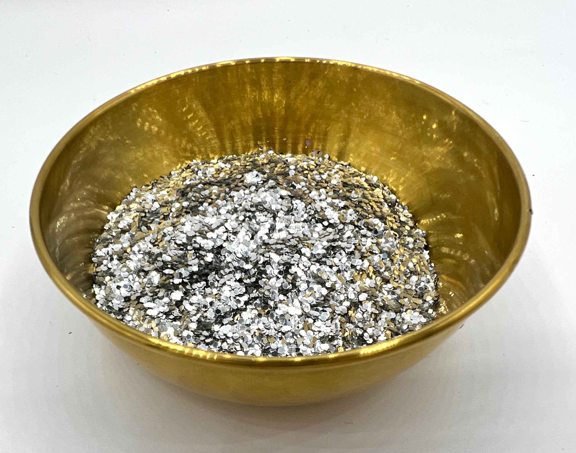 Silver Shadow Extra Chunky Biodegradable Glitter