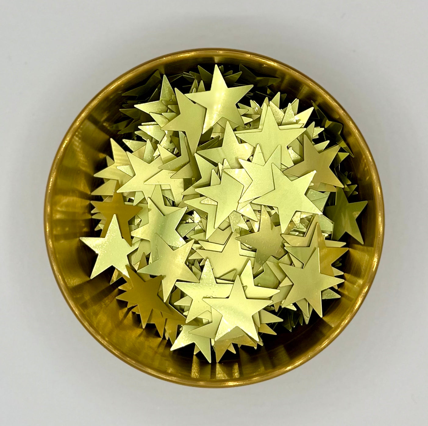 Waiting for a Star 3/4” Metallic Gold Biodegradable Glitter