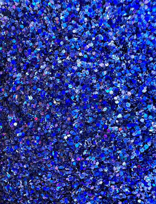 Call It the Blues Chunky Holographic Biodegradable Glitter