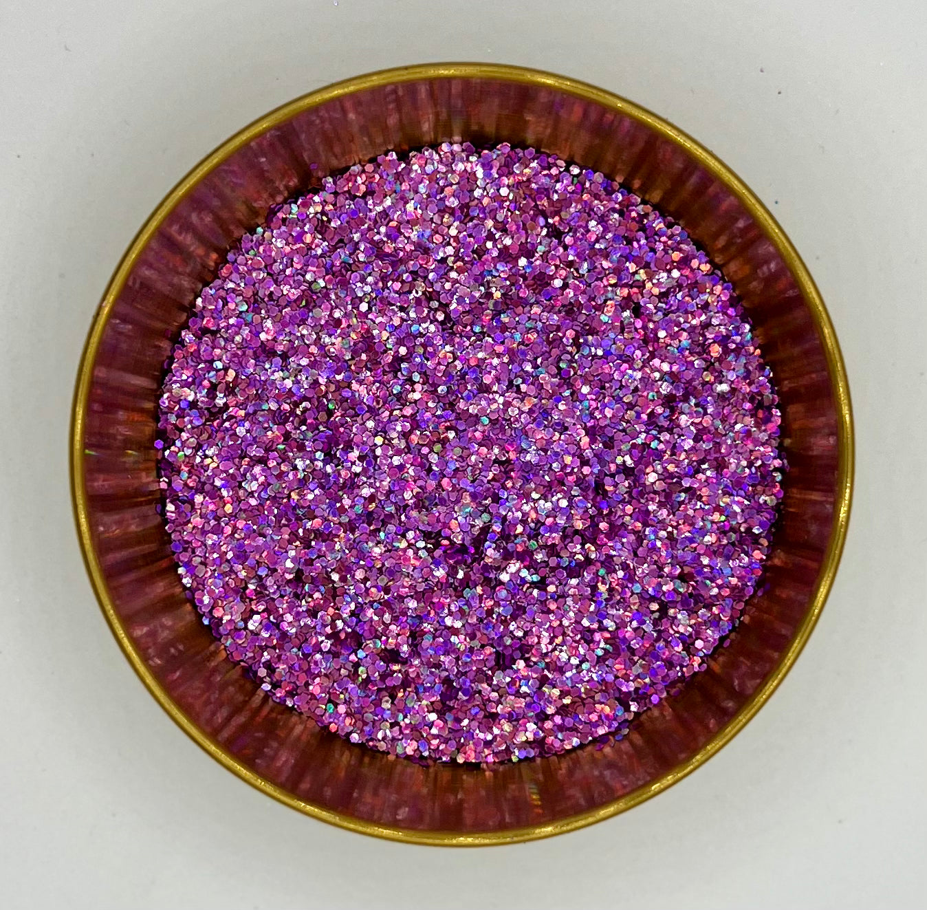 Angela’s Cat, Sprinkles Extra Chunky Rose Pink Holographic Biodegradable Glitter