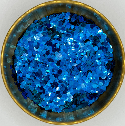 Blue Streak Super Chunky Biodegradable Glitter